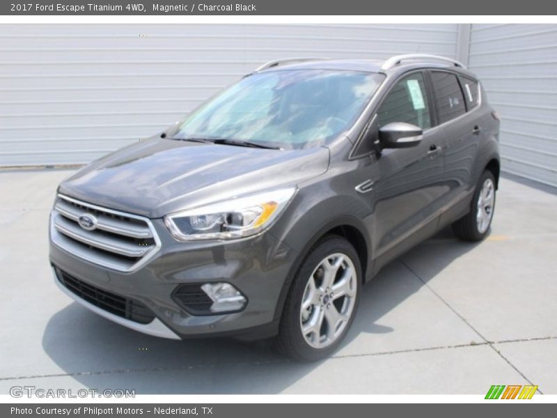Magnetic / Charcoal Black 2017 Ford Escape Titanium 4WD