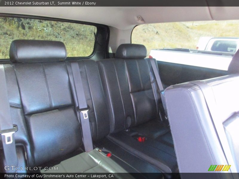 Summit White / Ebony 2012 Chevrolet Suburban LT
