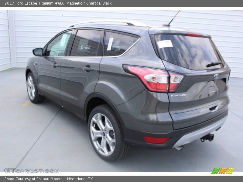 Magnetic / Charcoal Black 2017 Ford Escape Titanium 4WD