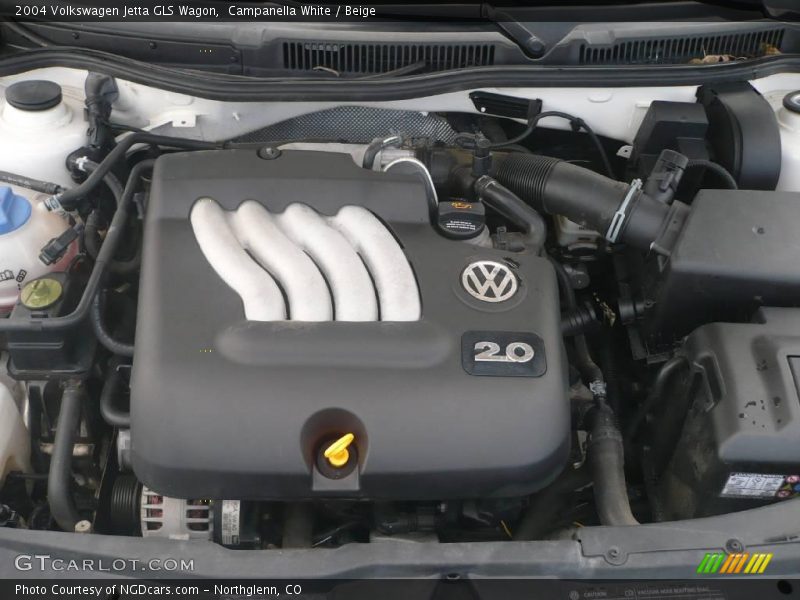 Campanella White / Beige 2004 Volkswagen Jetta GLS Wagon