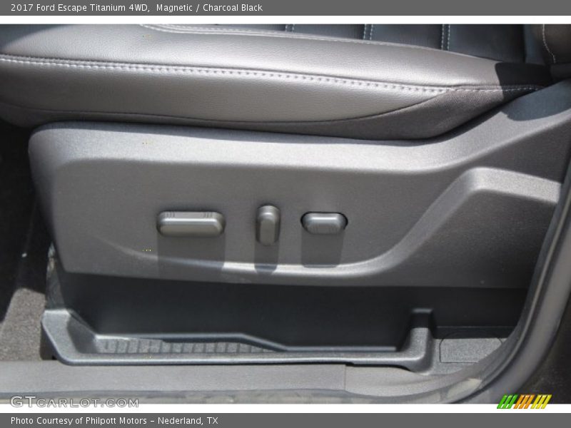 Magnetic / Charcoal Black 2017 Ford Escape Titanium 4WD