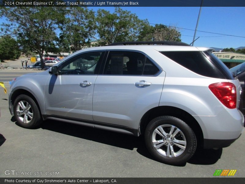 Silver Topaz Metallic / Light Titanium/Jet Black 2014 Chevrolet Equinox LT