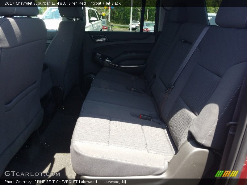 Siren Red Tintcoat / Jet Black 2017 Chevrolet Suburban LS 4WD