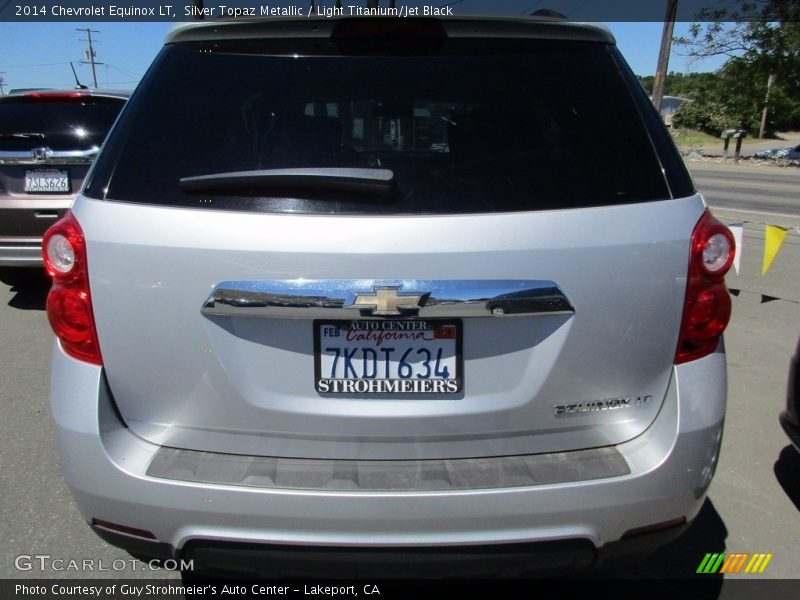 Silver Topaz Metallic / Light Titanium/Jet Black 2014 Chevrolet Equinox LT