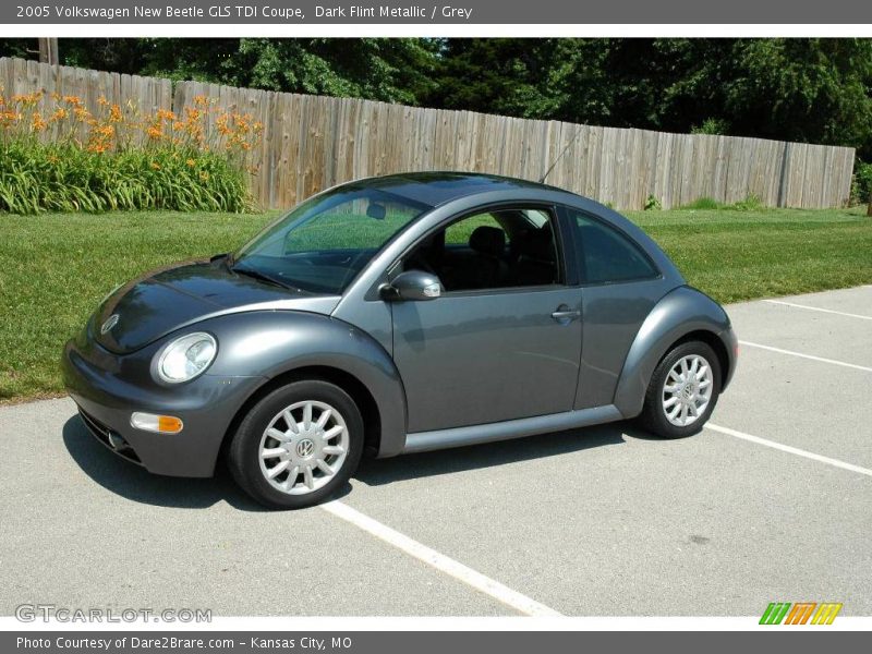Dark Flint Metallic / Grey 2005 Volkswagen New Beetle GLS TDI Coupe