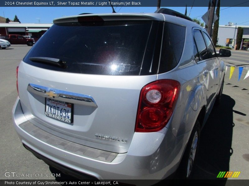 Silver Topaz Metallic / Light Titanium/Jet Black 2014 Chevrolet Equinox LT
