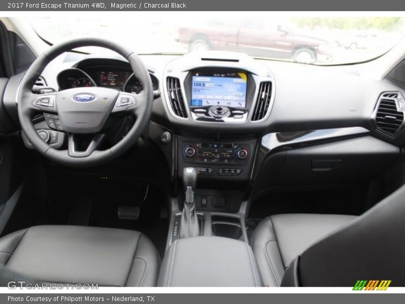 Magnetic / Charcoal Black 2017 Ford Escape Titanium 4WD