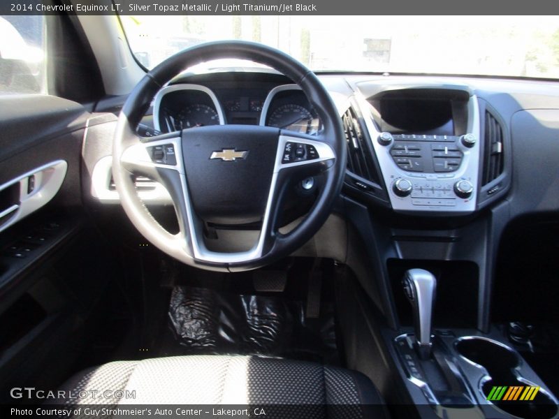 Silver Topaz Metallic / Light Titanium/Jet Black 2014 Chevrolet Equinox LT