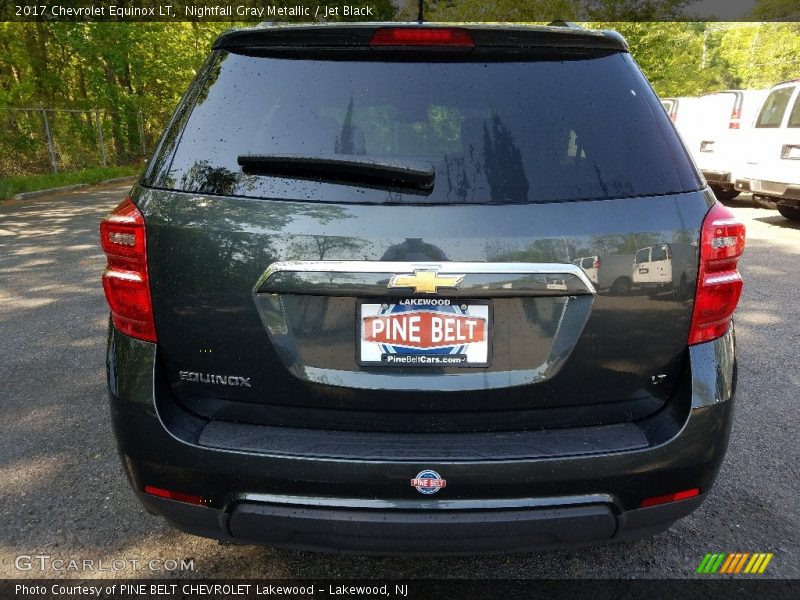 Nightfall Gray Metallic / Jet Black 2017 Chevrolet Equinox LT