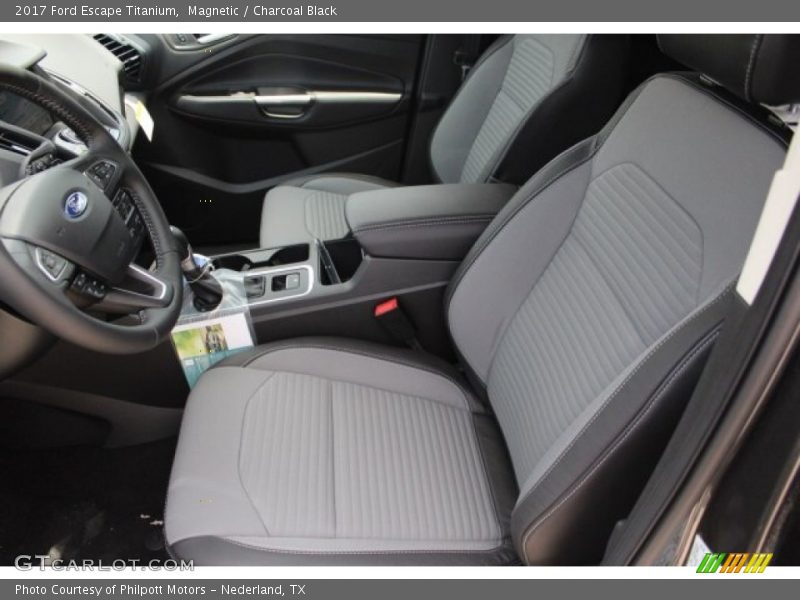 Magnetic / Charcoal Black 2017 Ford Escape Titanium