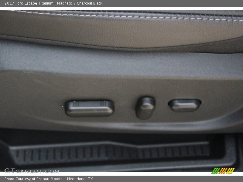Magnetic / Charcoal Black 2017 Ford Escape Titanium