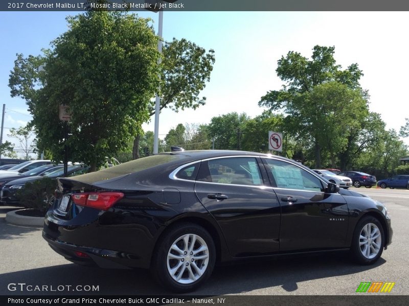 Mosaic Black Metallic / Jet Black 2017 Chevrolet Malibu LT