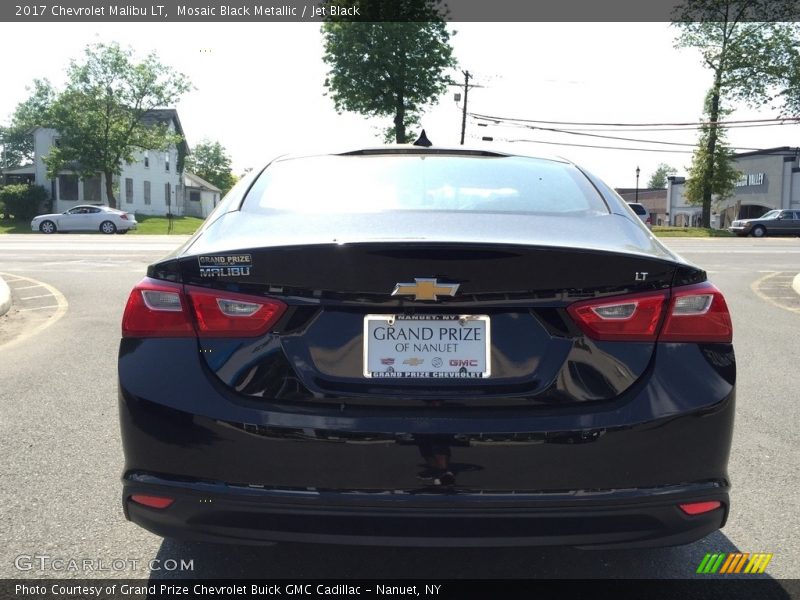 Mosaic Black Metallic / Jet Black 2017 Chevrolet Malibu LT