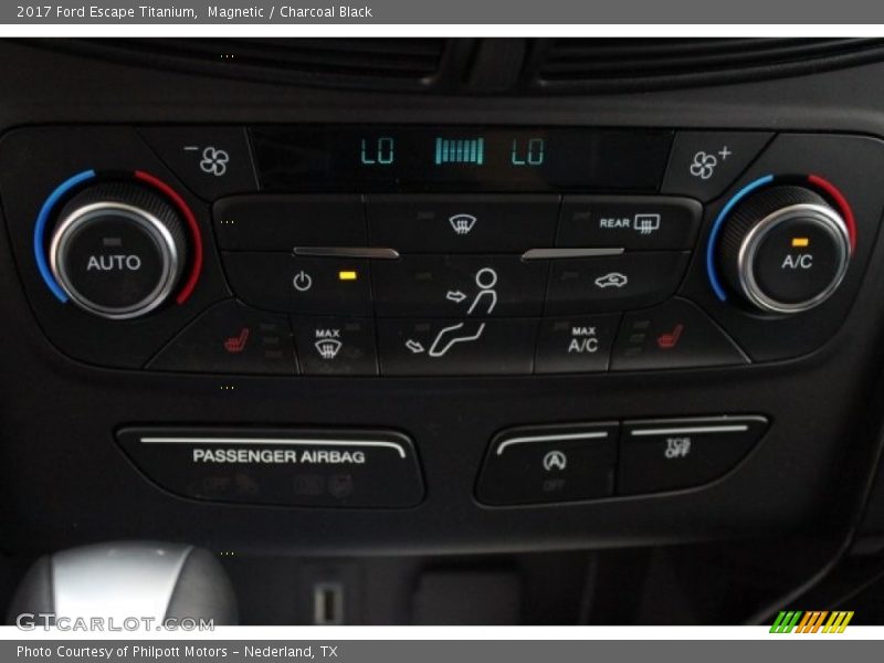 Magnetic / Charcoal Black 2017 Ford Escape Titanium