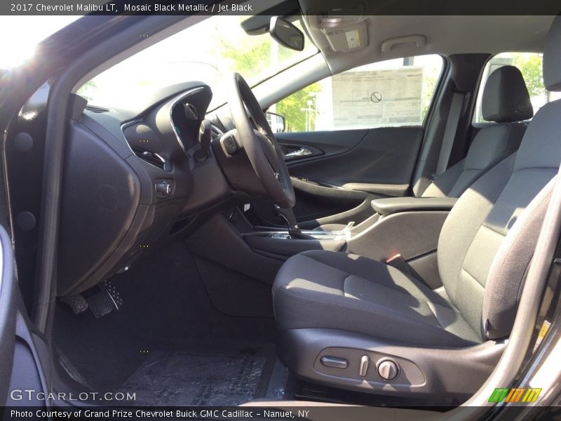 Mosaic Black Metallic / Jet Black 2017 Chevrolet Malibu LT