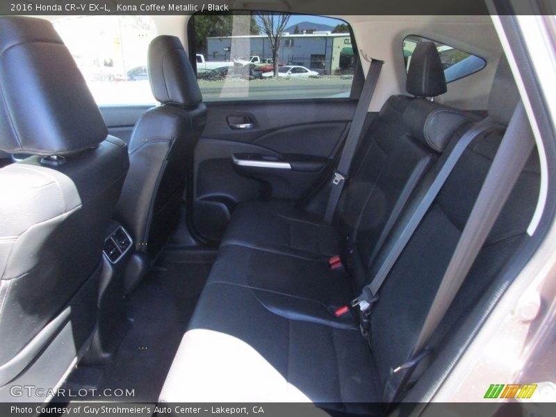 Kona Coffee Metallic / Black 2016 Honda CR-V EX-L