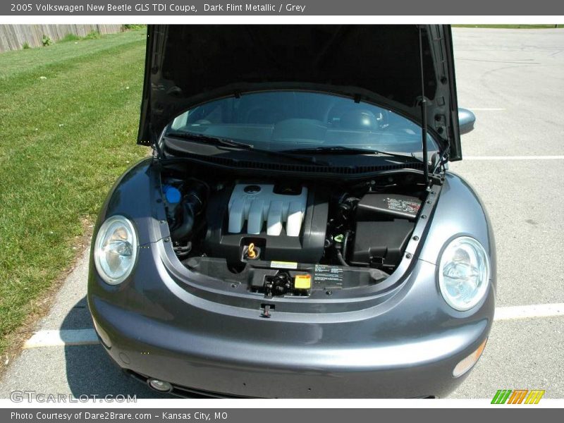 Dark Flint Metallic / Grey 2005 Volkswagen New Beetle GLS TDI Coupe