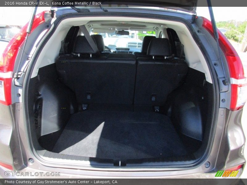 Kona Coffee Metallic / Black 2016 Honda CR-V EX-L