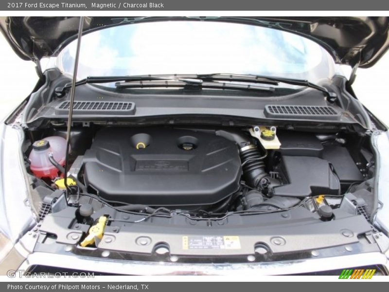 Magnetic / Charcoal Black 2017 Ford Escape Titanium