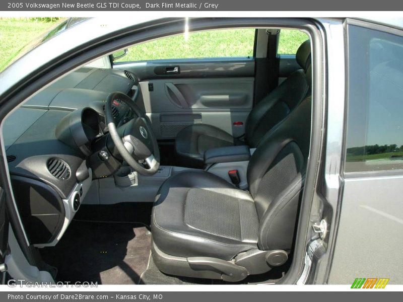 Dark Flint Metallic / Grey 2005 Volkswagen New Beetle GLS TDI Coupe