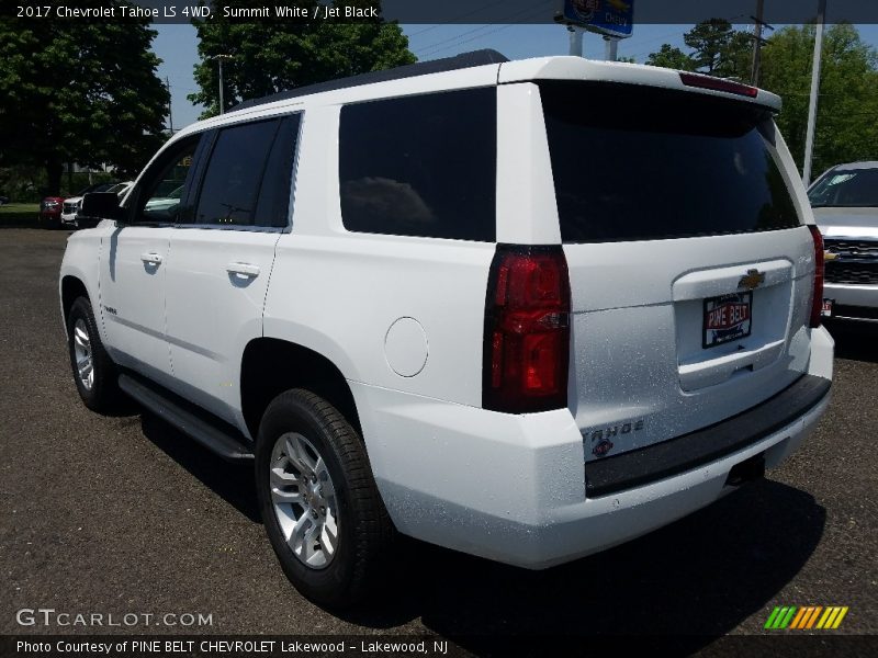 Summit White / Jet Black 2017 Chevrolet Tahoe LS 4WD