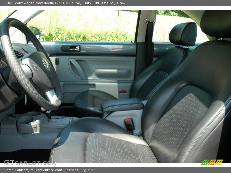 Dark Flint Metallic / Grey 2005 Volkswagen New Beetle GLS TDI Coupe