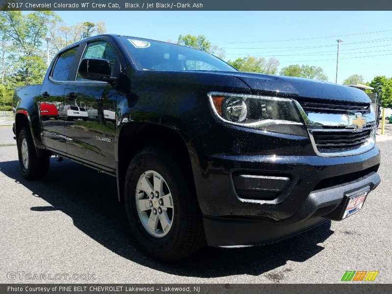 Black / Jet Black/­Dark Ash 2017 Chevrolet Colorado WT Crew Cab