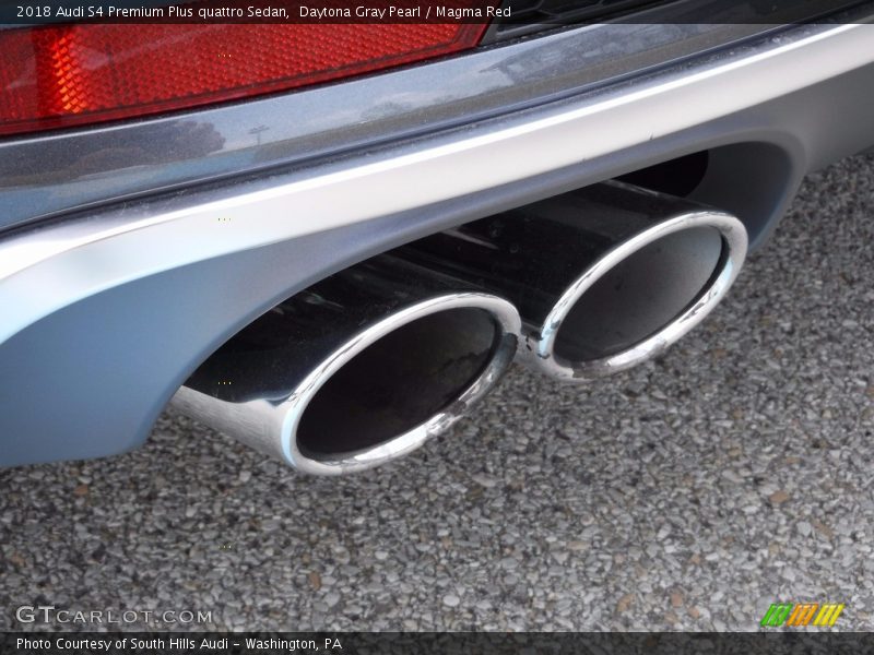 Exhaust of 2018 S4 Premium Plus quattro Sedan