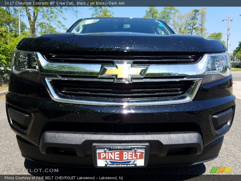 Black / Jet Black/­Dark Ash 2017 Chevrolet Colorado WT Crew Cab