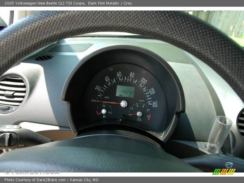 Dark Flint Metallic / Grey 2005 Volkswagen New Beetle GLS TDI Coupe