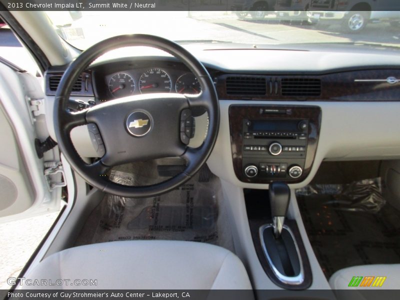 Summit White / Neutral 2013 Chevrolet Impala LT