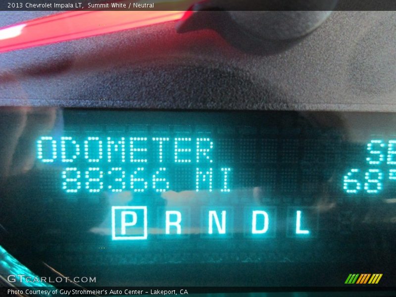 Summit White / Neutral 2013 Chevrolet Impala LT