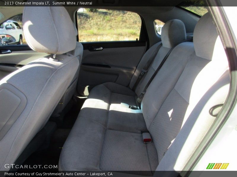 Summit White / Neutral 2013 Chevrolet Impala LT