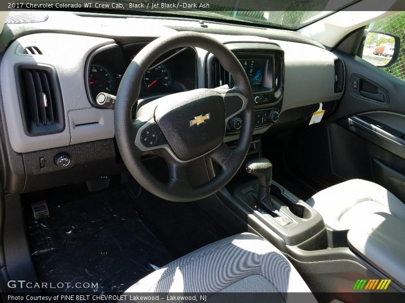 Black / Jet Black/­Dark Ash 2017 Chevrolet Colorado WT Crew Cab