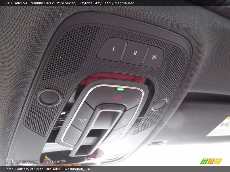Controls of 2018 S4 Premium Plus quattro Sedan