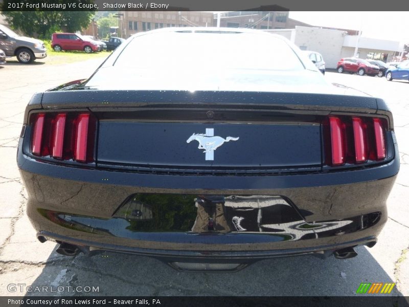 Shadow Black / Ebony 2017 Ford Mustang V6 Coupe