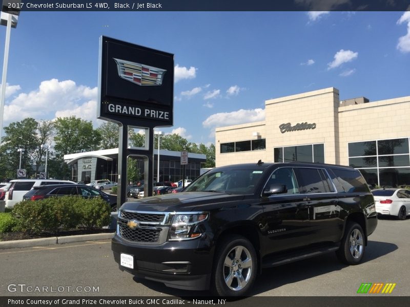 Black / Jet Black 2017 Chevrolet Suburban LS 4WD