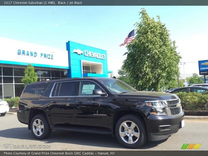 Black / Jet Black 2017 Chevrolet Suburban LS 4WD