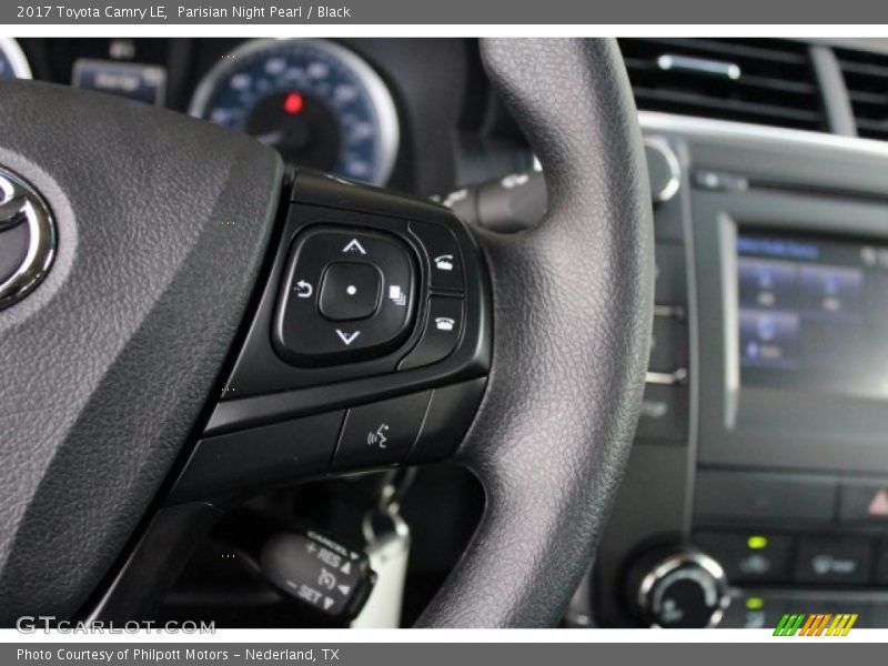 Parisian Night Pearl / Black 2017 Toyota Camry LE