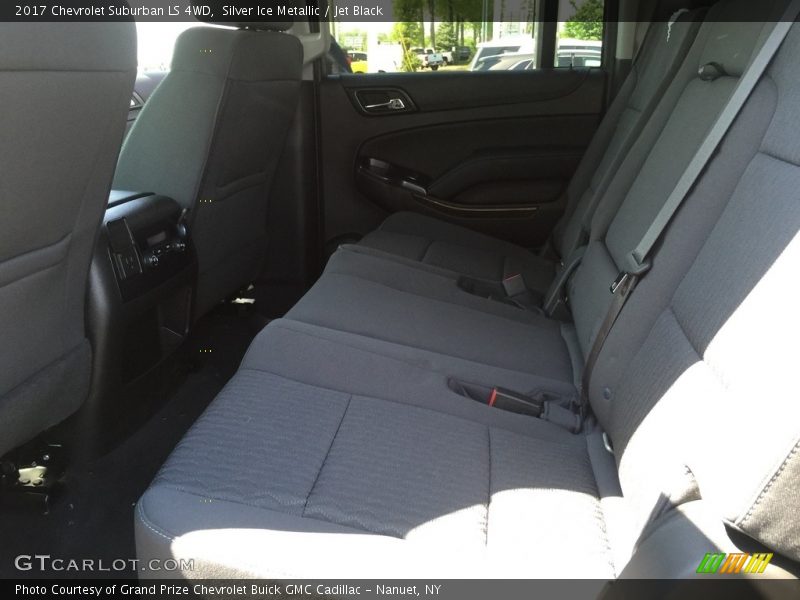 Silver Ice Metallic / Jet Black 2017 Chevrolet Suburban LS 4WD
