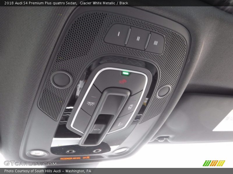 Controls of 2018 S4 Premium Plus quattro Sedan