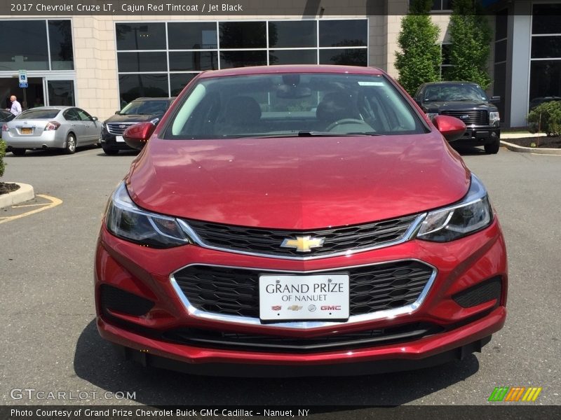 Cajun Red Tintcoat / Jet Black 2017 Chevrolet Cruze LT