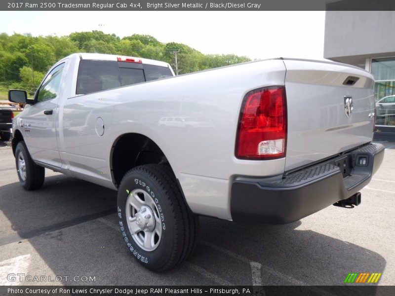 Bright Silver Metallic / Black/Diesel Gray 2017 Ram 2500 Tradesman Regular Cab 4x4