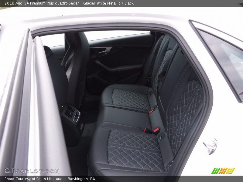 Rear Seat of 2018 S4 Premium Plus quattro Sedan