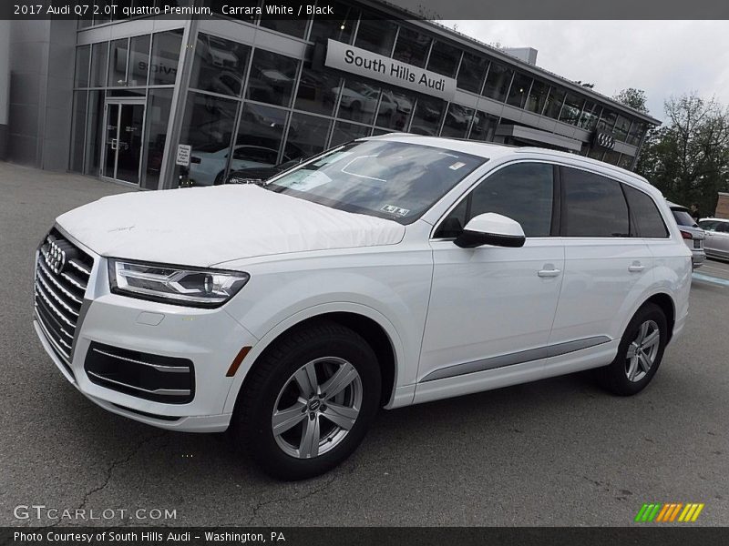 Carrara White / Black 2017 Audi Q7 2.0T quattro Premium