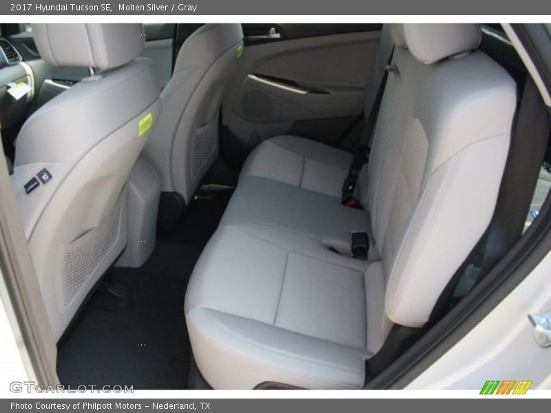 Molten Silver / Gray 2017 Hyundai Tucson SE