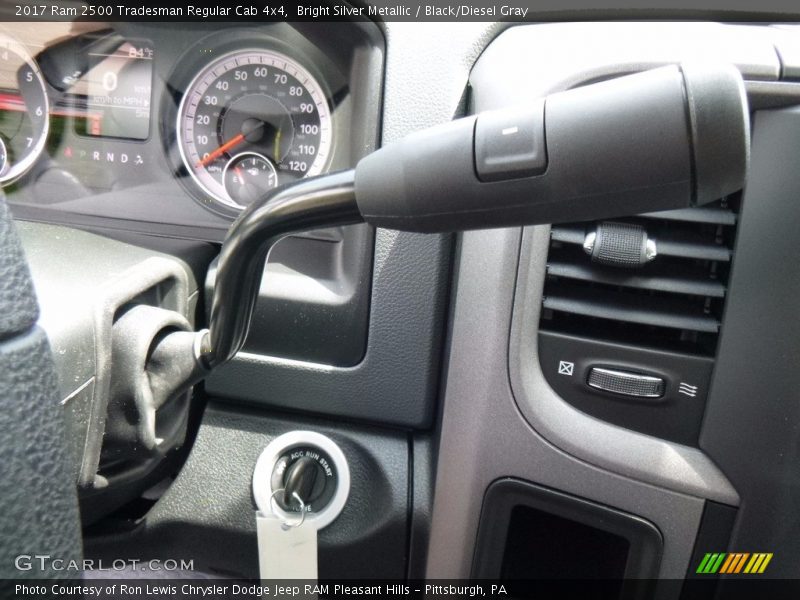 Bright Silver Metallic / Black/Diesel Gray 2017 Ram 2500 Tradesman Regular Cab 4x4