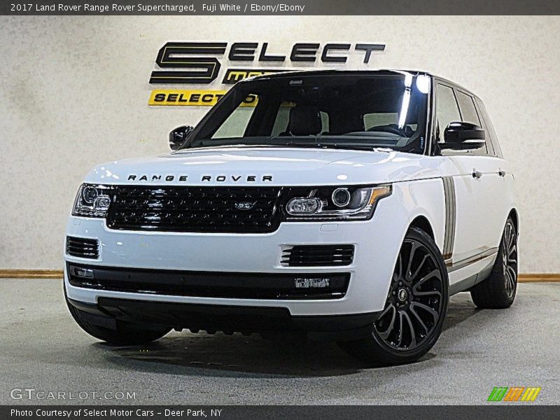 Fuji White / Ebony/Ebony 2017 Land Rover Range Rover Supercharged