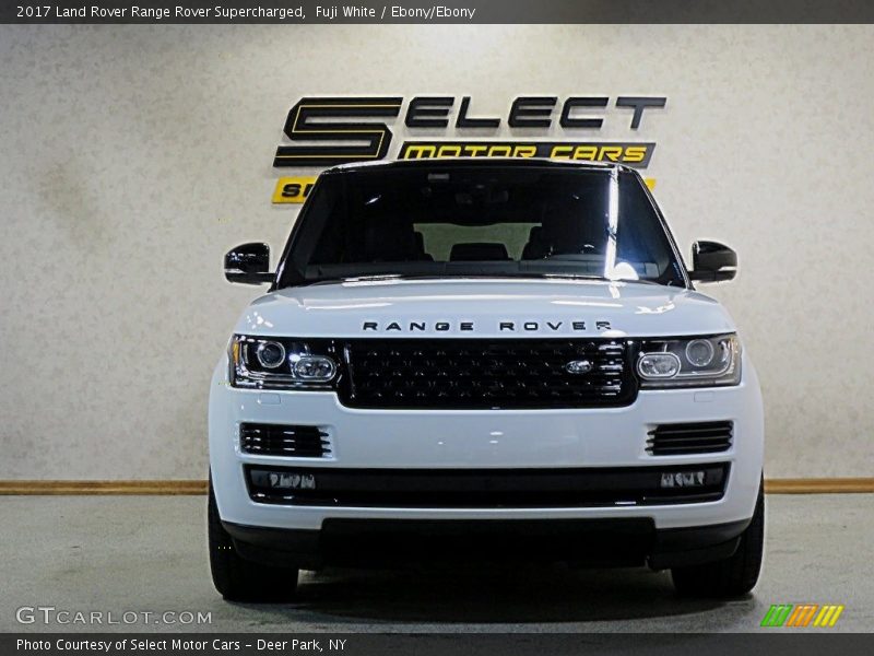 Fuji White / Ebony/Ebony 2017 Land Rover Range Rover Supercharged