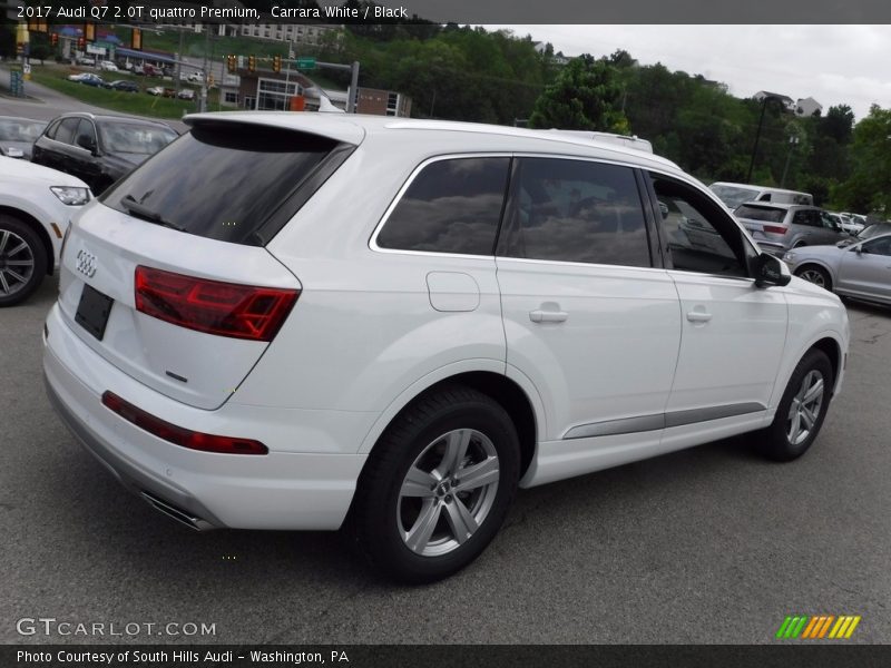 Carrara White / Black 2017 Audi Q7 2.0T quattro Premium